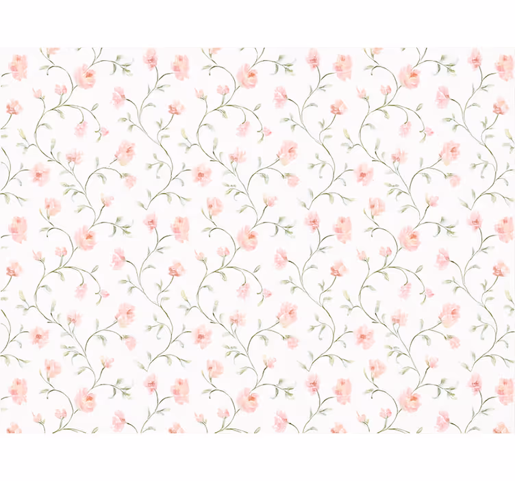 Blind pink floral blossom - TenStickers
