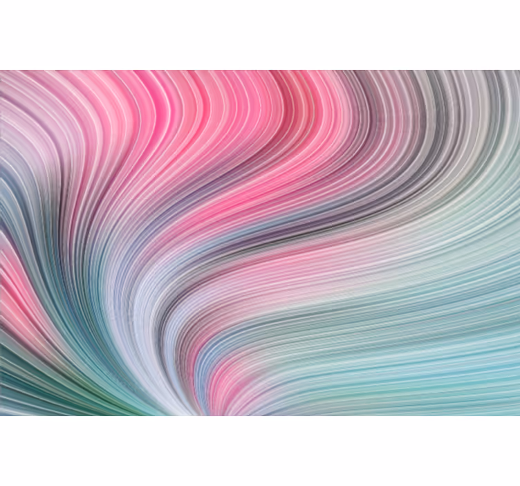 Living room blind with multicolor diagonal stripes - TenStickers