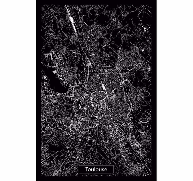 Toulouse living room blind - TenStickers