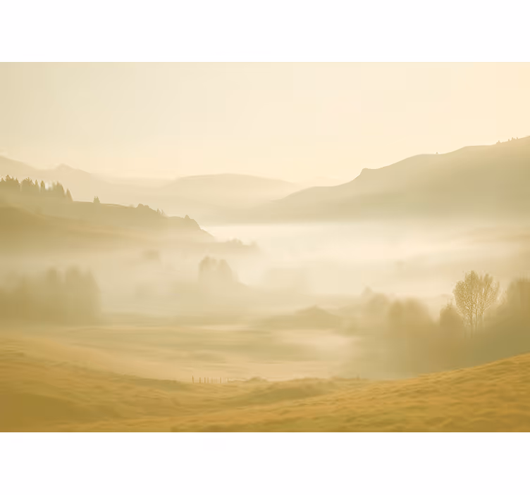 Blind beige with soft and hazy perspectives - TenStickers
