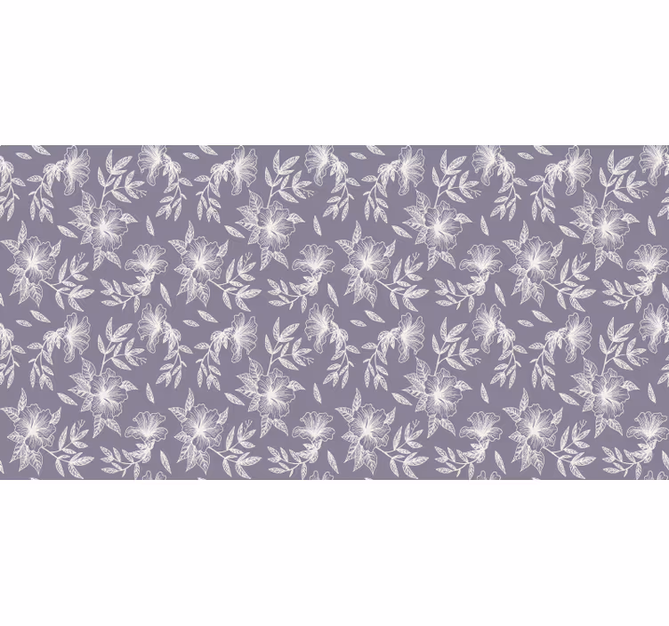 Blind purple lilac blossom - TenStickers