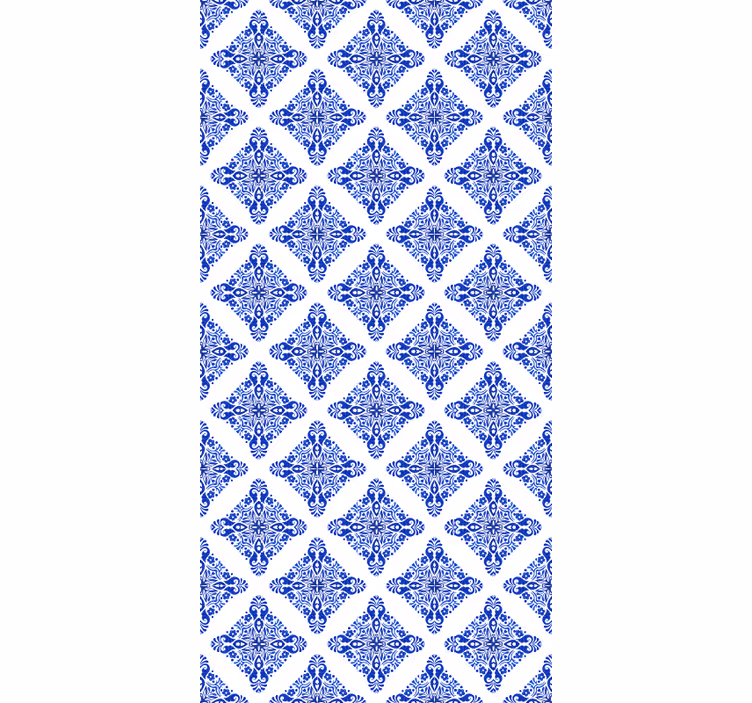 Blind blue textured azure - TenStickers