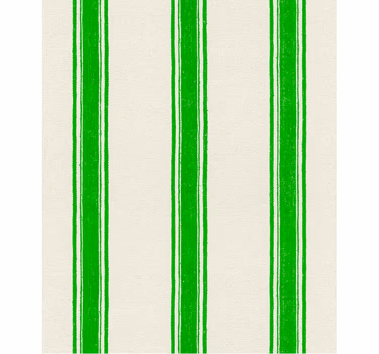 Modern blind in green vertical stripes - TenStickers