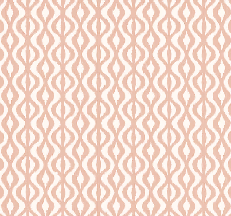 Modern blind dusty rose ikat geometric design - TenStickers