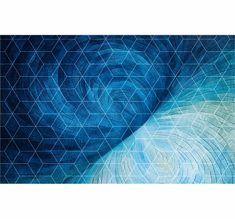 Blind blue abstract azure background - TenStickers
