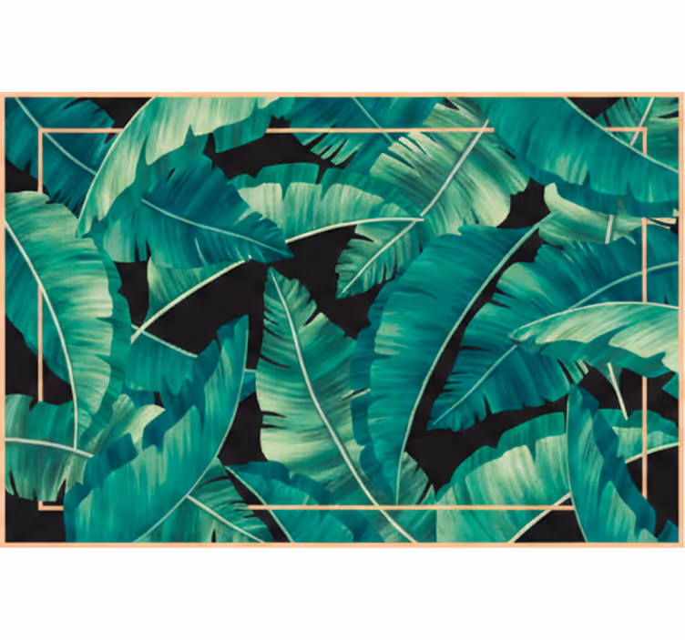 Blind green dark green foliage - TenStickers