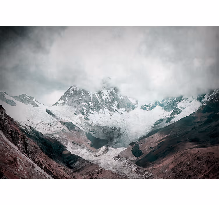 Living room blind huascaran national park style - TenStickers
