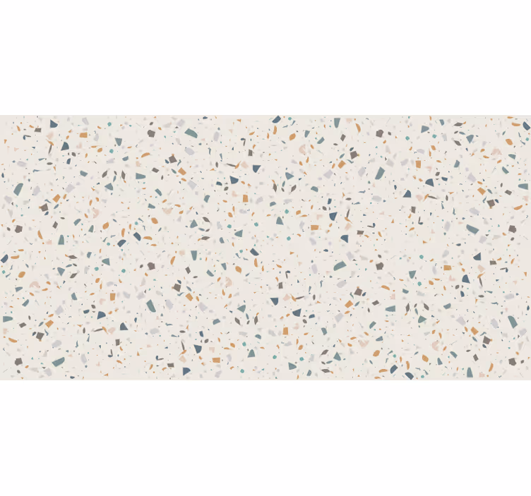 Blind beige beige terrazzo pattern - TenStickers