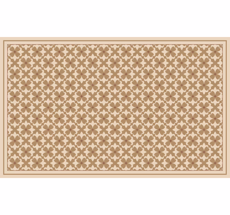 Blind beige vintage beige square pattern - TenStickers