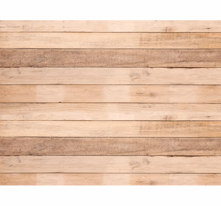 Blind beige wooden planks natural design - TenStickers