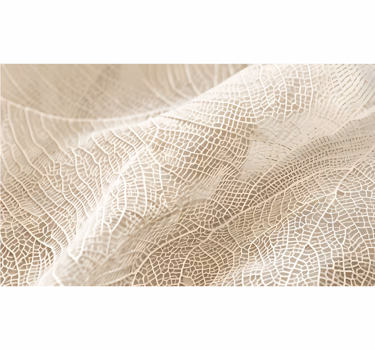 Blind beige minimalist foliage - TenStickers
