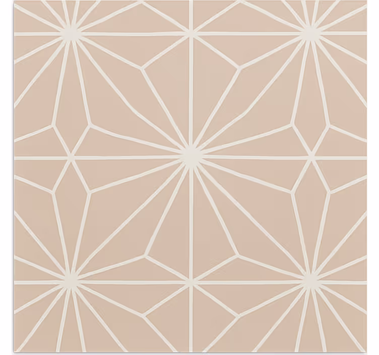 Blind beige beige stars pattern - TenStickers