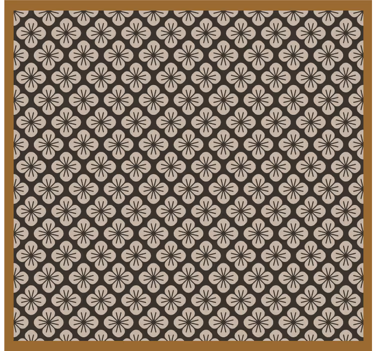 Blind bedroom floor design - TenStickers
