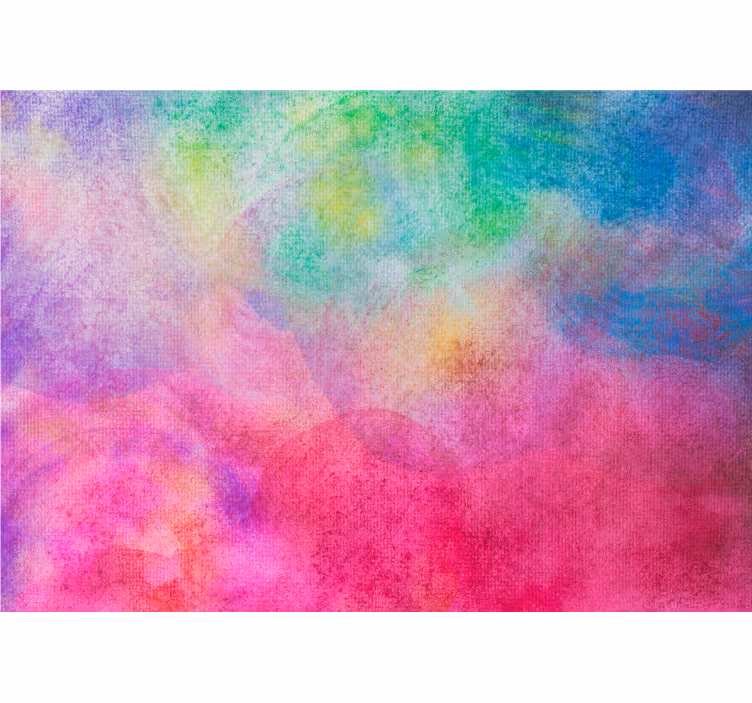 Blind bedroom vibrant art colors - TenStickers