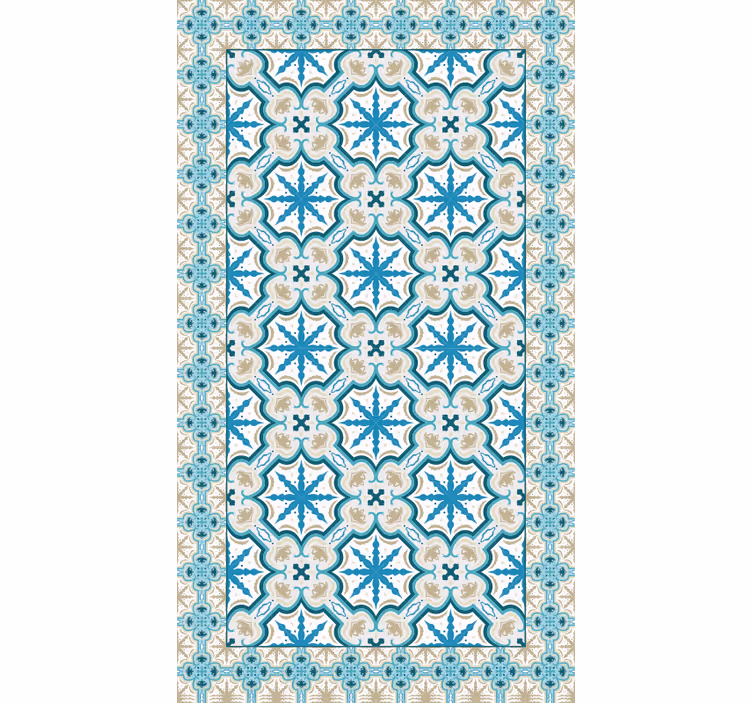Blind bedroom blue and brown butterfly - TenStickers