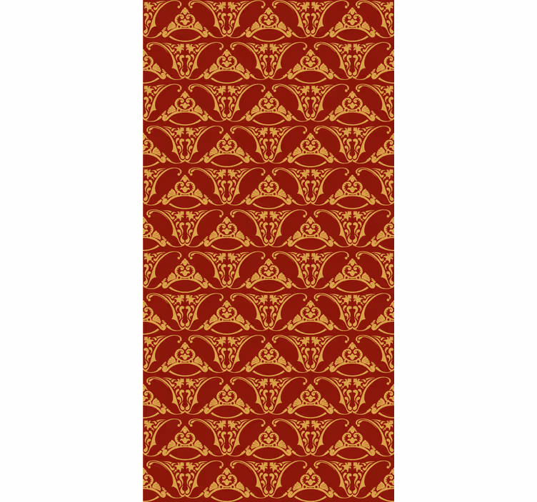 Retro roller blind pugin style design - TenStickers