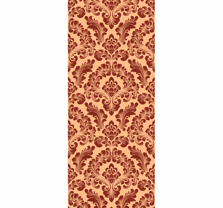 Retro roller blind flock design - TenStickers