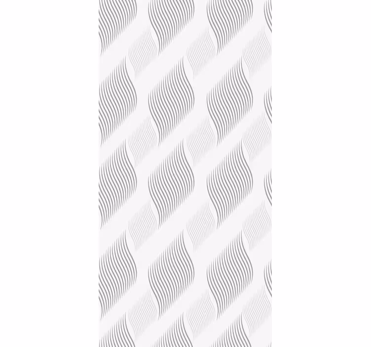 Retro roller blind in light gray retro pattern - TenStickers