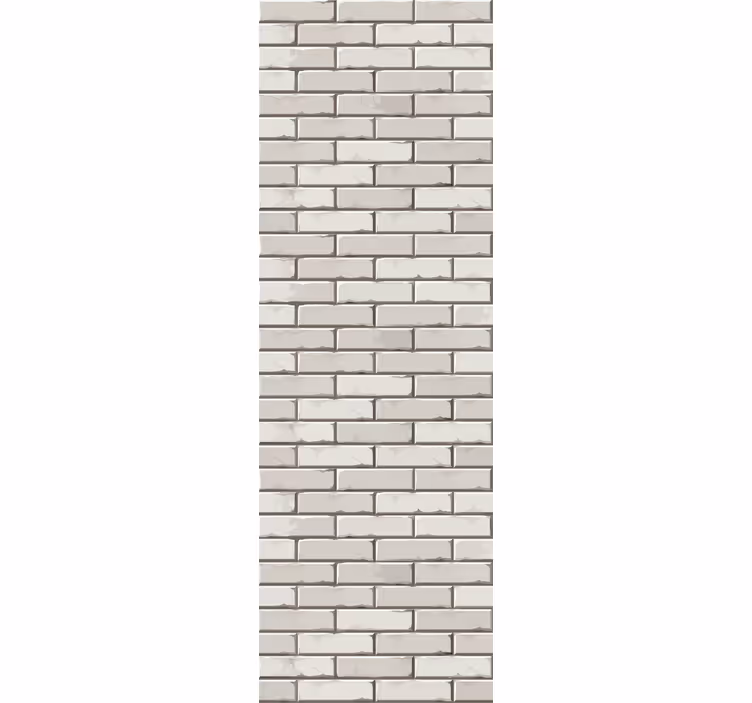 Retro roller blind in soft brick color - TenStickers