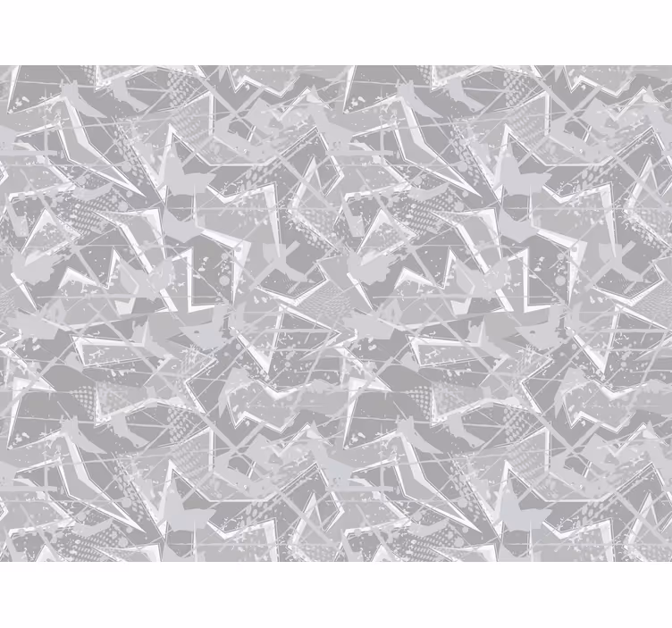 Blind grey 80s fine graphics - TenStickers