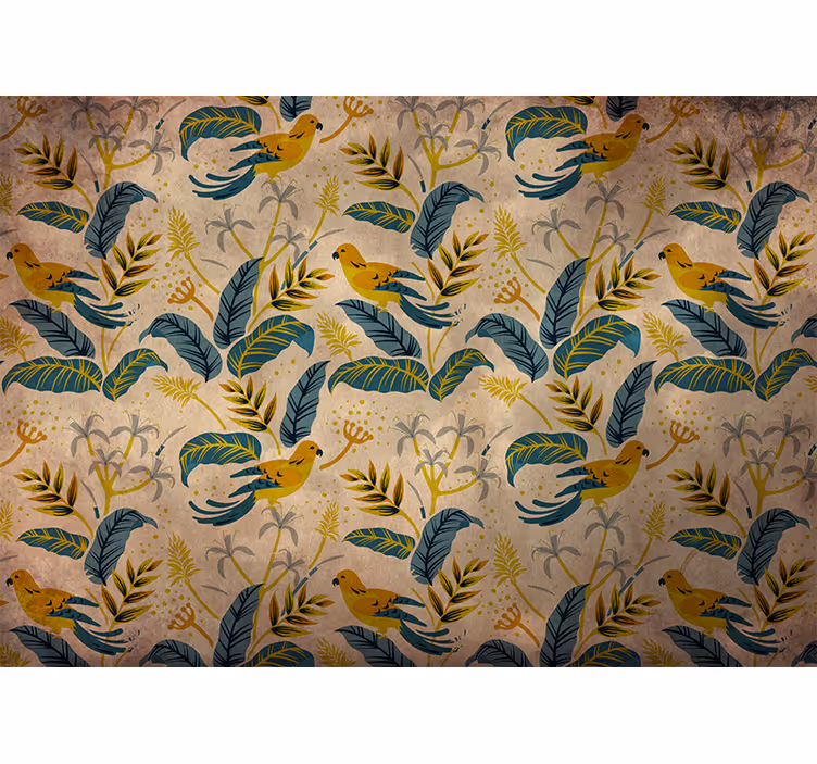Blind bedroom scandinavian style bird design - TenStickers