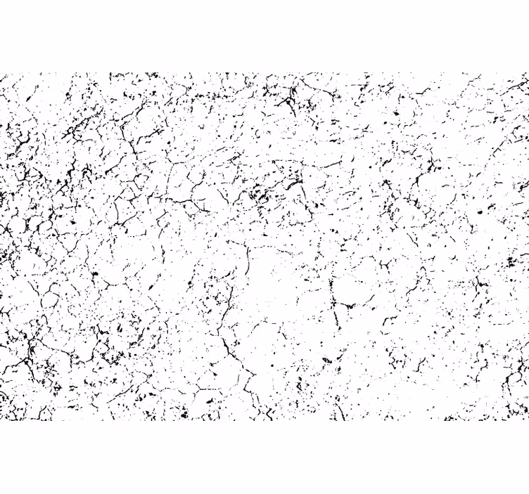 Blind bedroom white cracked concrete - TenStickers