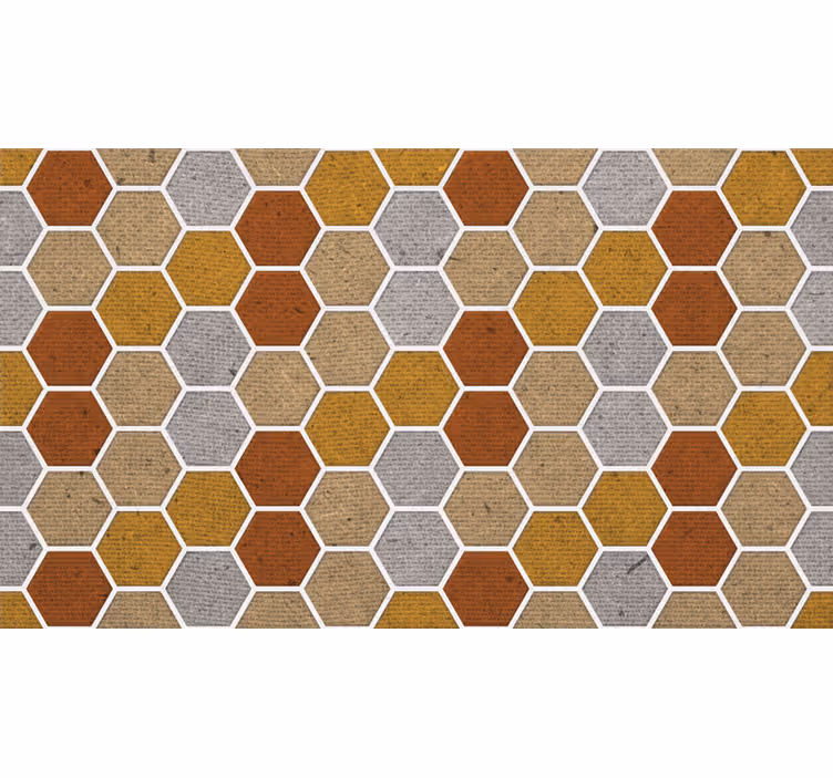 Blind bedroom honeycomb design - TenStickers