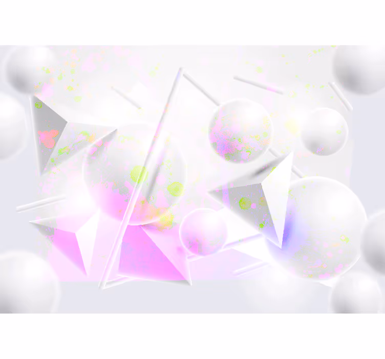 White window blind with modern paint splatter shapes - TenStickers