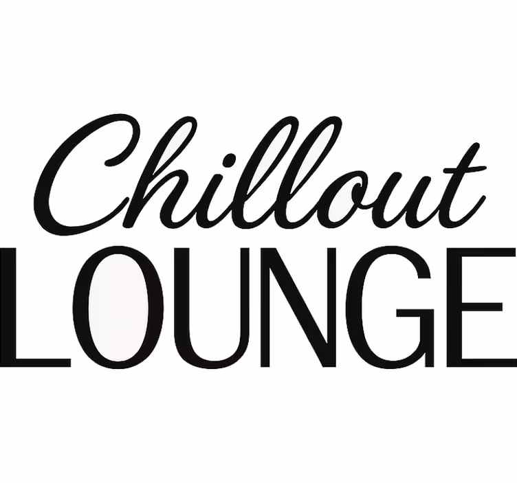 Living room blind chill out space - TenStickers