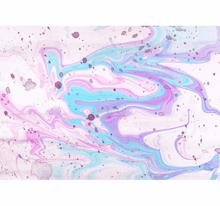 Blind children pastel pink and purple acid marble - TenStickers