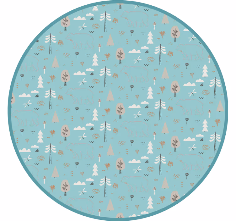 Blind children geometric kids nordic style - TenStickers