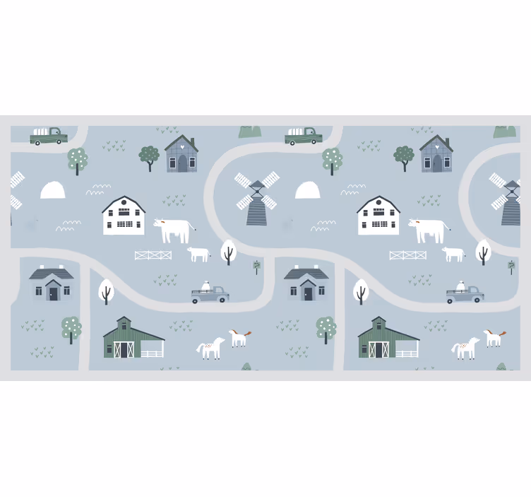 Blind children navigate urban paths - TenStickers