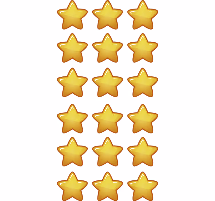 Blind children geometric star toys - TenStickers