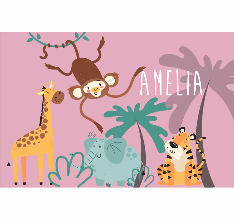 Blind children boho jungle adventure - TenStickers