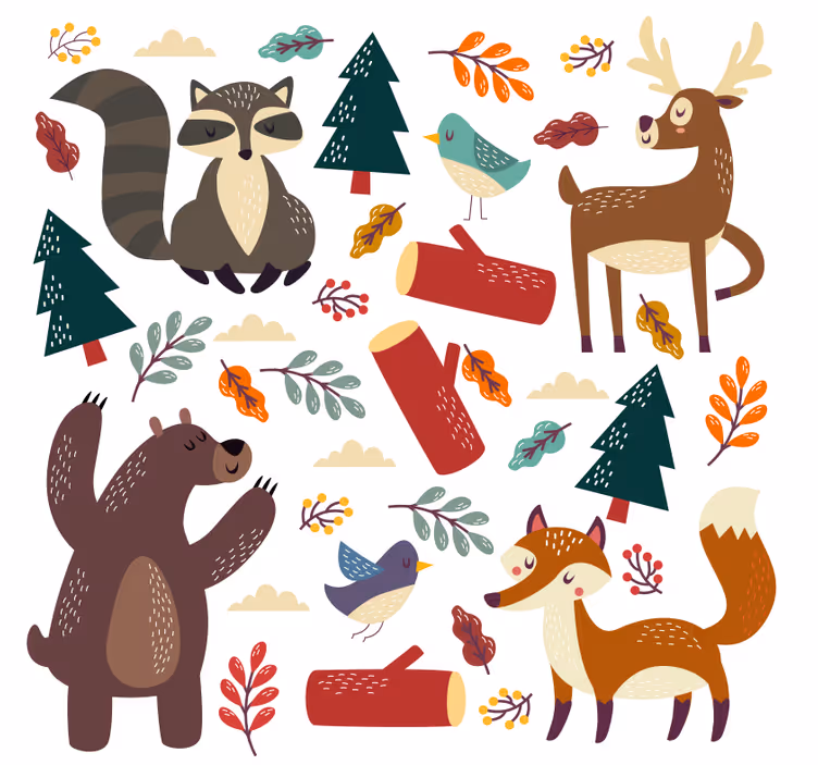 Blind children love baby animals - TenStickers