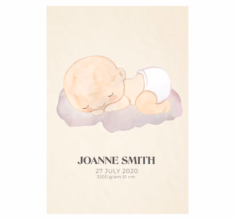Blind children baby born love - TenStickers