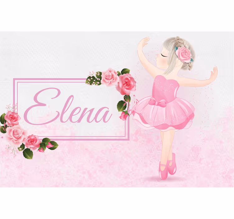 Blind children ballet dancer - TenStickers
