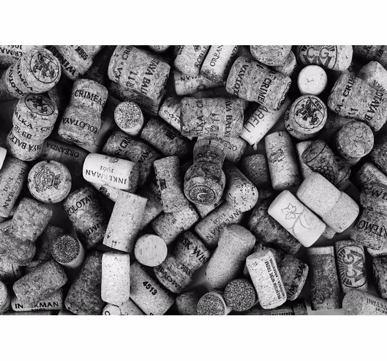Blind kitchen wine corks secure - TenStickers