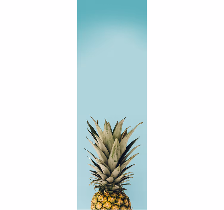Blind kitchen pineapple fridge vinyl - TenStickers