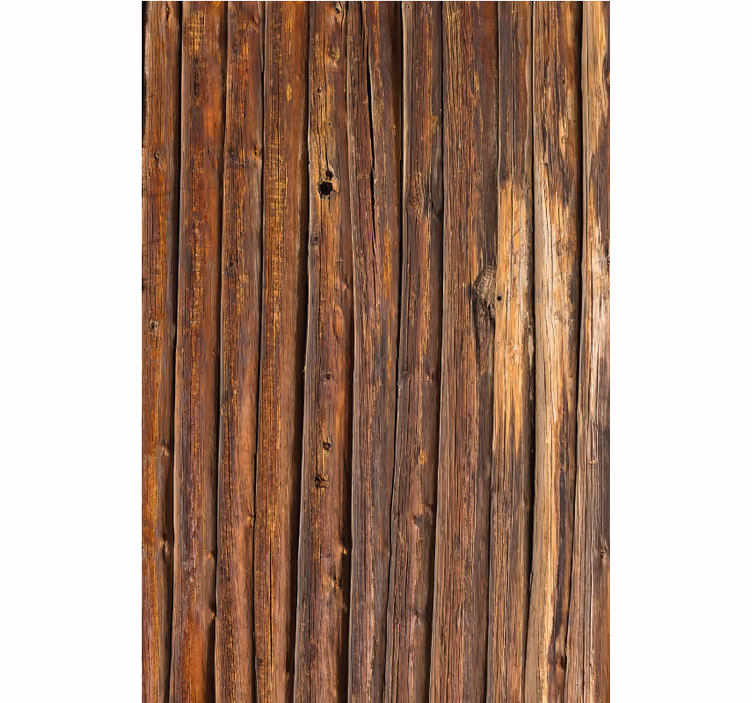 Blind kitchen old brown wooden crate - TenStickers