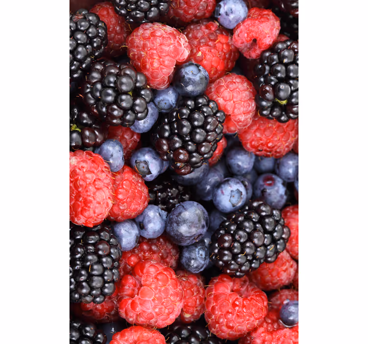 Blind kitchen blueberries - TenStickers
