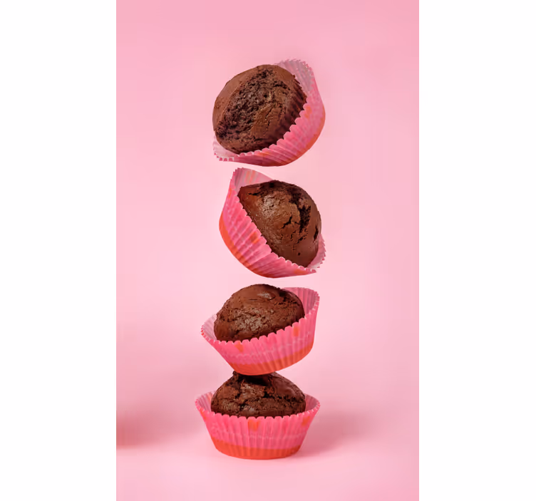 Blind kitchen chocolate cupcake - TenStickers