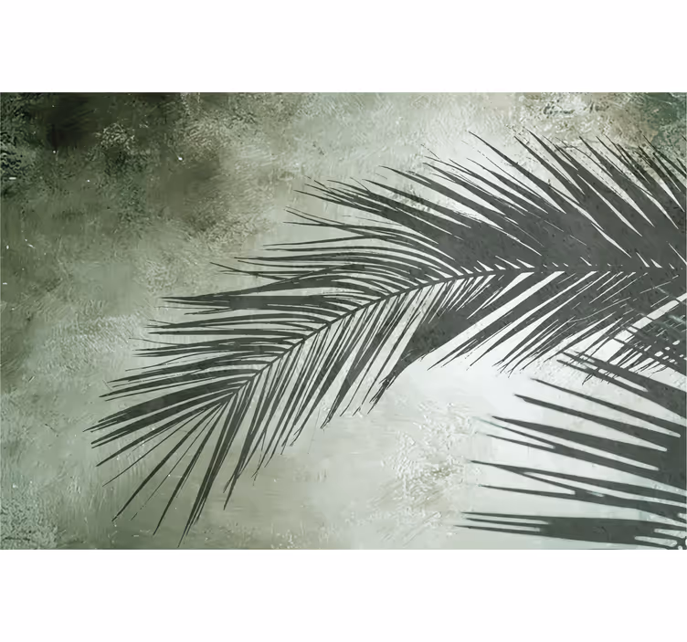 Outdoor blind long thin leaf design - TenStickers
