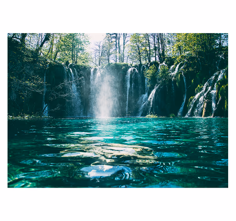 Blind bedroom soft waterfall - TenStickers