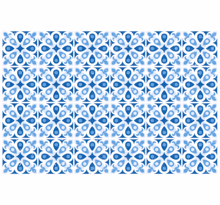Blind bedroom waterhouse blue - TenStickers