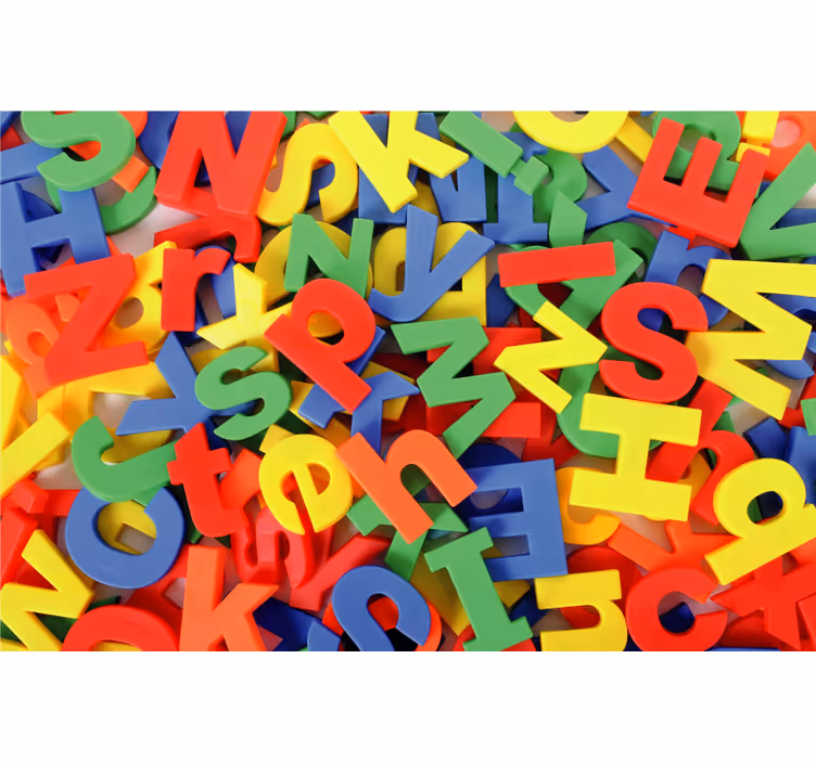 Blind children abc vinyl carpet - TenStickers