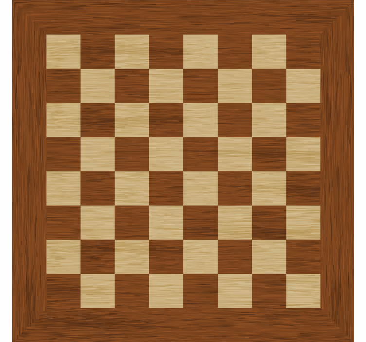 Blind teens checkerboard vinyl mat - TenStickers