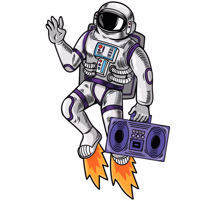 Blind teens cosmic sound experience - TenStickers