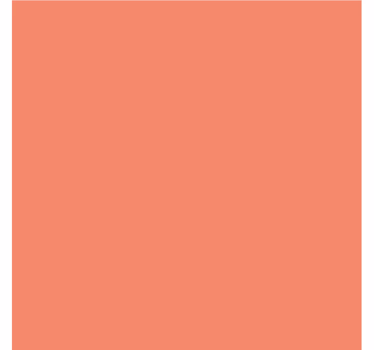 Blind teens living coral square set - TenStickers