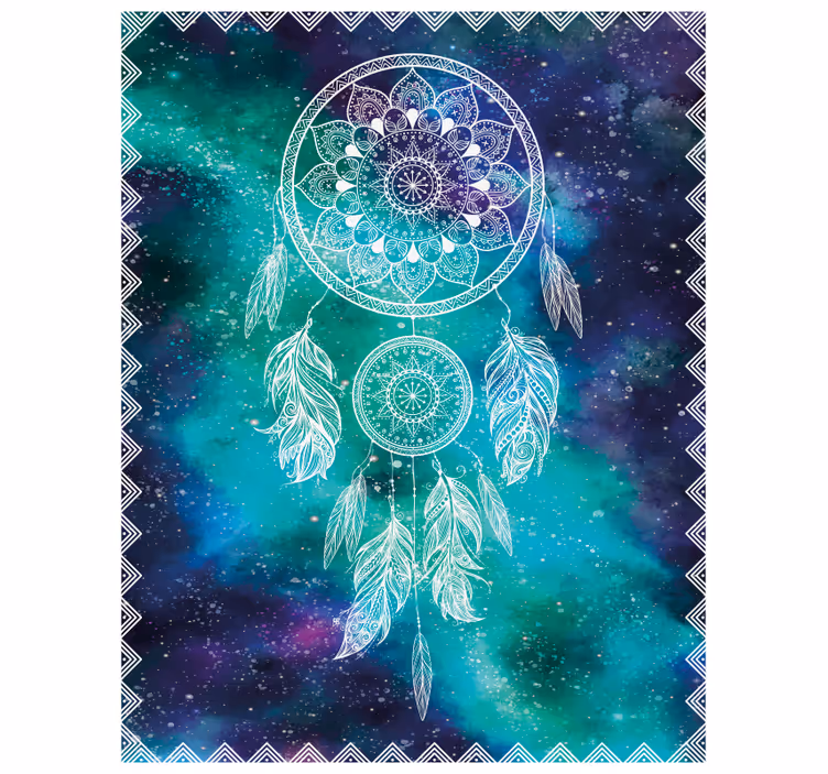 Blind teens dreamcatcher for hope and inspiration - TenStickers